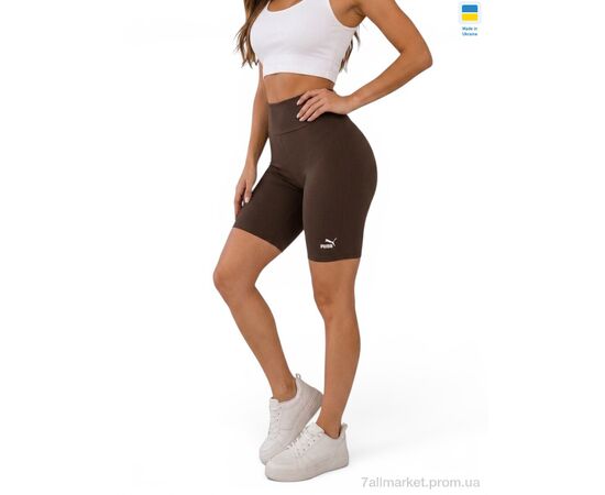 Фотография Велосипедки Лето 5711PU норма шоколад (4 шт. р.сетка S-XL) "Sport style" недорого оптом от прямого поставщика, изображение 2