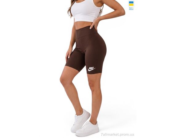 Фотография Велосипедки Лето 5071NI батал шоколад (4 шт. р.сетка XL-4XL) "Sport style" недорого оптом от прямого поставщика, изображение 2