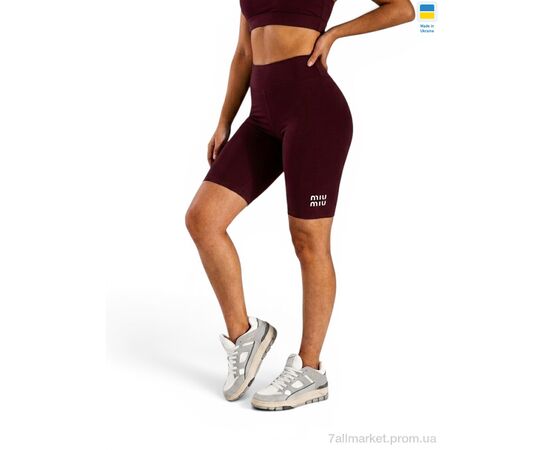Фотография Велосипедки Лето 5071MU норма бордовий (4 шт. р.сетка S-XL) "Sport style" недорого оптом от прямого поставщика, изображение 2