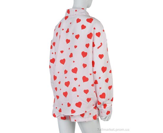 Жіночий костюм Літо TWO-S209 pink (4 шт. р.сіткаL-2XL) "Лиля" недорого оптом від прямого постачальника, зображення 2