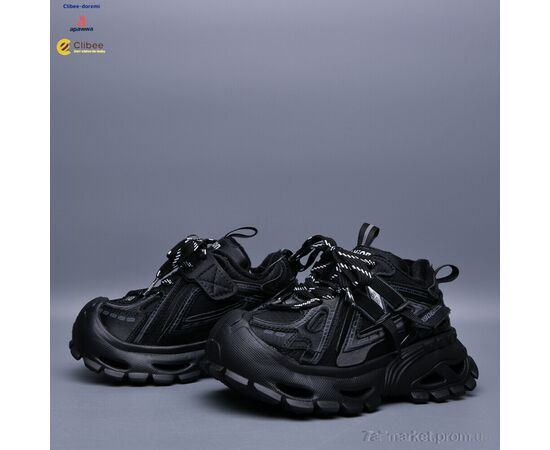 Фотография Кроссовки детские модные Весна/осень 59B2289 black фліс (4 пар р.27-30) "Clibee-Doremi" недорого оптом от прямого поставщика, изображение 2