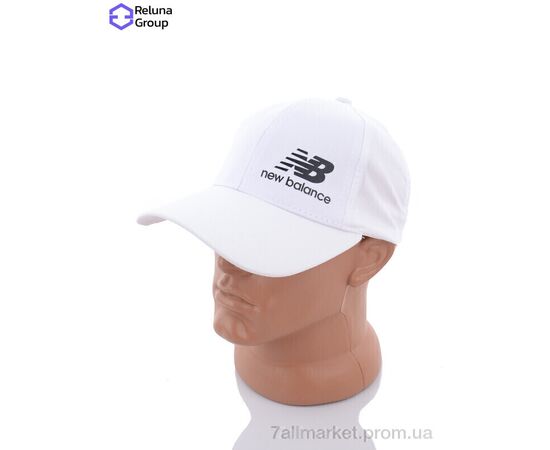 Кепка для чоловіків Весна/осінь LR003-8 white (5 шт. р.сіткаOne size) "Reluna Group" недорого оптом від прямого постачальника, зображення 2