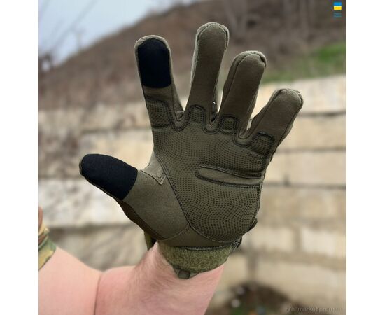 Фотография Тактические перчатки Весна/осень 0019 хакі (3 шт. р.сетка M-XL) "Military and tourism" недорого оптом от прямого поставщика, изображение 3