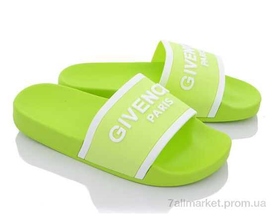 Шльопанці жіночі полегшені Літо Q110-L30-7 green (8 пар р.36-41) "Violeta" недорого оптом від прямого постачальника, зображення 2