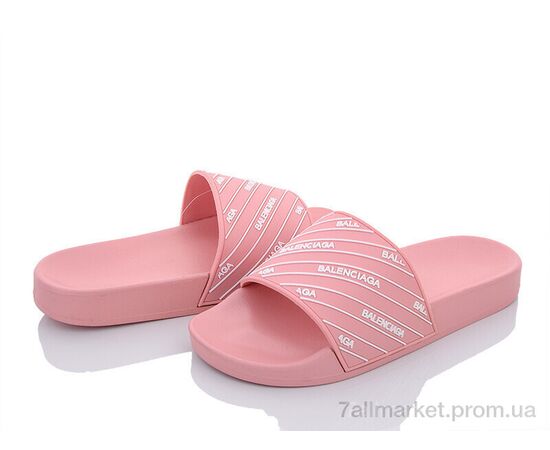 Шльопанці жіночі полегшені Літо Q115-L33-6 pink (8 пар р.36-41) "Violeta" недорого оптом від прямого постачальника, зображення 2