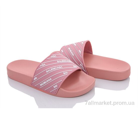 Шльопанці жіночі полегшені Літо Q115-L33-10 d.pink (8 пар р.36-41) "Violeta" недорого оптом від прямого постачальника, зображення 2