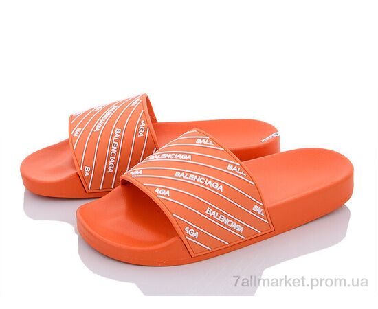 Шльопанці жіночі полегшені Літо Q115-L33-9 orange (8 пар р.36-41) "Violeta" недорого оптом від прямого постачальника, зображення 2