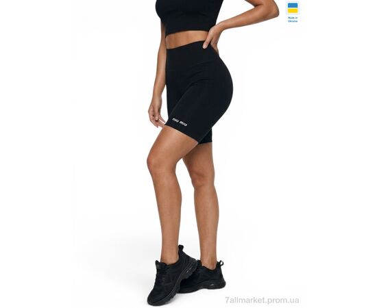 Фотография Велосипедки Лето 50177MU чорний (4 шт. р.сетка 2XL-5XL) "Sport style" недорого оптом от прямого поставщика, изображение 2