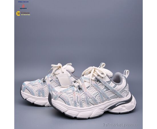 Фотография Кроссовки детские модные Весна/осень X1828753 grey-white (7 пар р.31-37) "Clibee-Doremi" недорого оптом от прямого поставщика, изображение 2