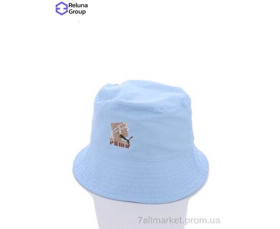 Панама чоловіча Літо FG004-2 l.blue (5 шт. р.сіткаOne size) "Reluna Group" недорого оптом від прямого постачальника, зображення 2