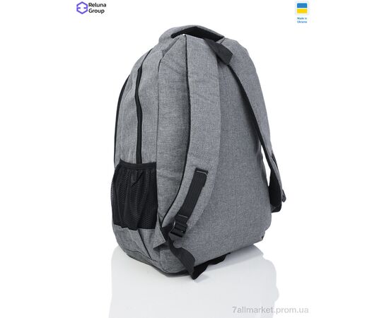 Фотография Рюкзак женский 62912 grey 47*32*13 см, "Reluna Group" недорого оптом от прямого поставщика, изображение 2