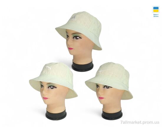 Фотография Панама женская Лето 0034 зелений (4 шт. р.сетка 56-59) "Mabi" недорого оптом от прямого поставщика, изображение 2