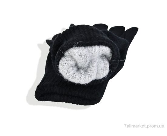 Фотография Перчатки женские Зима 2003 black (12 шт. р.сетка One size) "CAP" недорого оптом от прямого поставщика, изображение 2