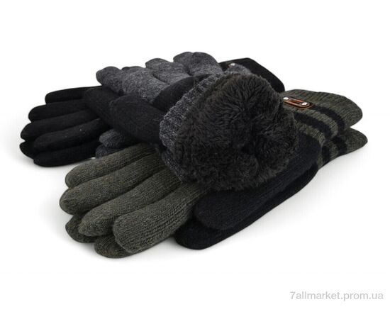 Фотография Перчатки мужские Зима 107-25 mix (12 шт. р.сетка 11-13) "CAP" недорого оптом от прямого поставщика, изображение 2