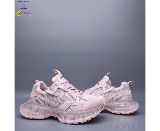 Фотография Кроссовки детские модные Весна/осень D11095 pink (6 пар р.35-40) "Clibee-Doremi" недорого оптом от прямого поставщика, изображение 2