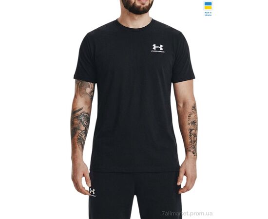 Фотография Футболка мужская Лето 8UA норма чорний (4 шт. р.сетка M-2XL) "Sport style" недорого оптом от прямого поставщика, изображение 2