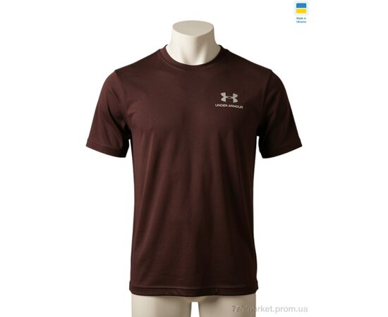 Фотография Футболка мужская Лето 80UA батал шоколад (4 шт. р.сетка 3XL-6XL) "Sport style" недорого оптом от прямого поставщика, изображение 2