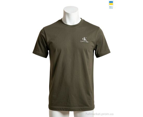 Фотография Футболка мужская Лето 8CK норма хакі (4 шт. р.сетка M-2XL) "Sport style" недорого оптом от прямого поставщика, изображение 2