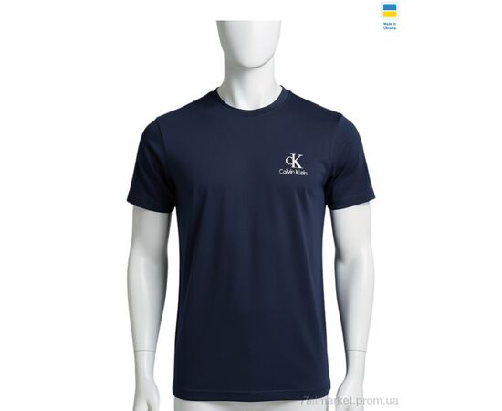 Фотография Футболка мужская Лето 80CK батал т.синій (4 шт. р.сетка 3XL-6XL) "Sport style" недорого оптом от прямого поставщика, изображение 2