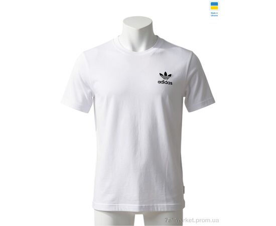Фотография Футболка мужская Лето 80AD батал білий (4 шт. р.сетка 3XL-6XL) "Sport style" недорого оптом от прямого поставщика, изображение 2