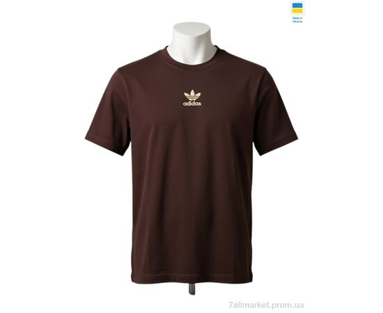 Футболка чоловіча Літо 8AD норма шоколад (4 шт. р.сіткаM-2XL) "Sport style" недорого оптом від прямого постачальника, зображення 2