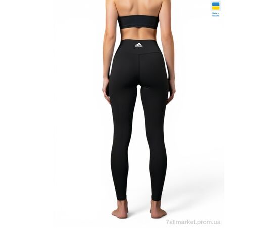 Фотография Лосинсы женские Весна/осень 500AD чорний (4 шт. р.сетка S-XL) "Sport style" недорого оптом от прямого поставщика, изображение 2