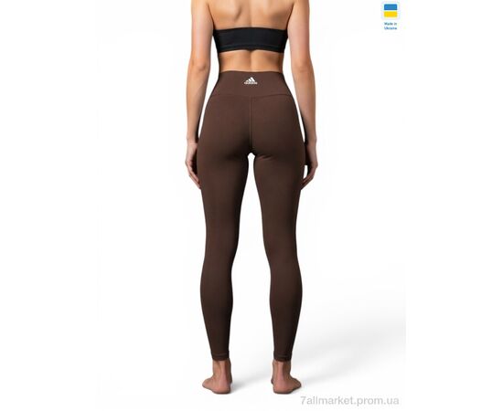 Фотография Лосинсы женские Весна/осень 500AD шоколад (4 шт. р.сетка S-XL) "Sport style" недорого оптом от прямого поставщика, изображение 2