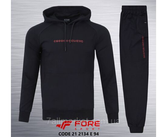 Фотография Спортивный мужской костюм на манжете FORE размеры  M-3XL (10цв) "REMAIN" купить недорого от прямого поставщика, изображение 2
