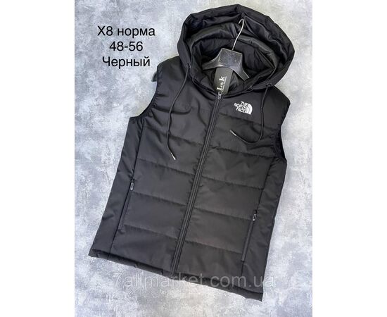 Жилетка чоловіча демісезонна стьобана, розміри 48-56 (2кв) "L&K" купити недорого від прямого постачальника, зображення 5
