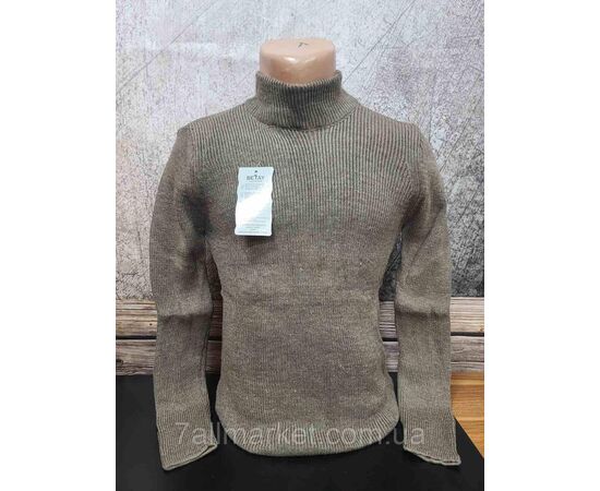 Фотография Гольф мужской шерстяной стойка размер  M-XL (8цв) "MODY" купить недорого от прямого поставщика, изображение 3