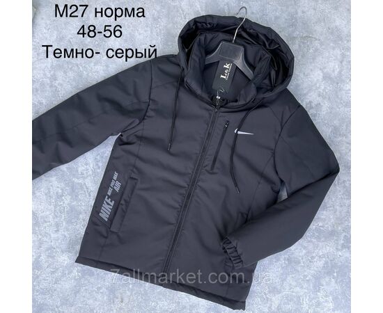 Куртка чоловіча демісезонна, р-ри 48-56 (4 кв) "L&K" недорого від прямого постачальника, зображення 2