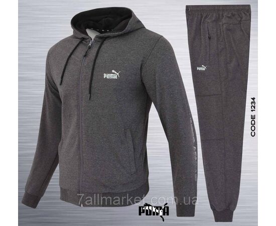 Фотография Спортивный костюм подростковый PUMA на мальчика 116-176 см (3цв) "REMAIN" недорого от прямого поставщика, изображение 3