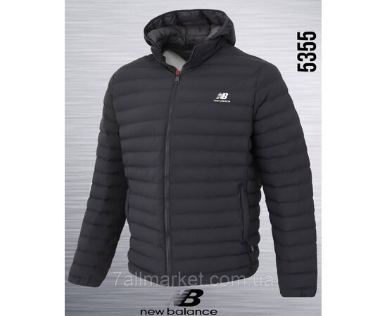 Фотография Куртка мужская демисезонная стеганная NEW BALANCE размеры 48-56 (3цв) "REMAIN" недорого от прямого поставщика, изображение 3