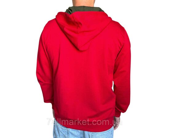 Фотография Кофта мужская  на молнии с капюшоном р-ры 3XL-6XL (2цв) "MODY" недорого от прямого поставщика, изображение 3