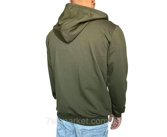 Фотография Кофта мужская  на молнии с капюшоном р-ры 3XL-6XL (2цв) "MODY" недорого от прямого поставщика, изображение 5