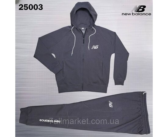 Фотография Спортивный мужской костюм трикотажный NEW BALANCE размеры  M-3XL (5цв) "REMAIN" купить недорого от прямого поставщика, изображение 3