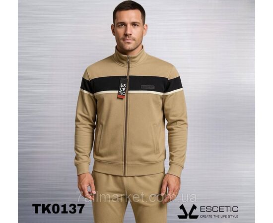 Фотография Спортивный мужской костюм лакоста ESCETIC размеры  M-3XL (4цв) "REMAIN" купить недорого от прямого поставщика, изображение 2