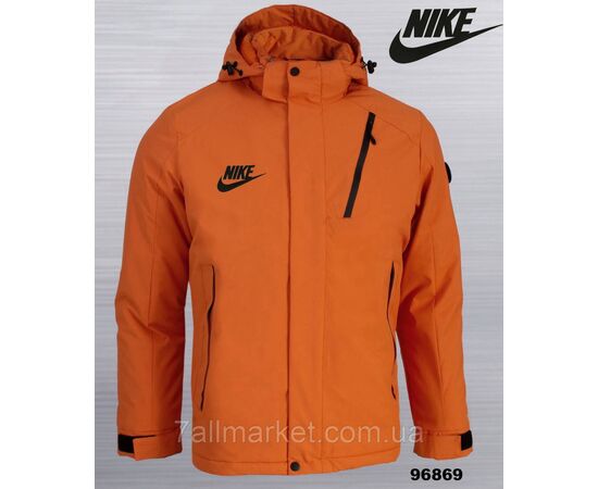 Куртка чоловіча демісезонна стьобана NIKE розміри 48-56 (5цв) "REMAIN" недорого від прямого постачальника, зображення 2