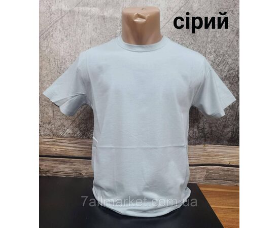 Фотография Футболка мужская однотонная  р.M-2XL (3цв) "MODY" недорого оптом от прямого поставщика, изображение 2