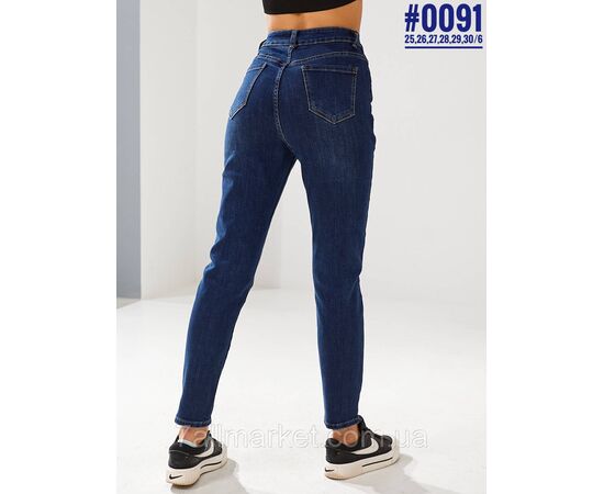 Джинси мом mom fit розмірний ряд 25,26,27,28,29,30 "PARTNERS" недорого від прямого постачальника, зображення 2