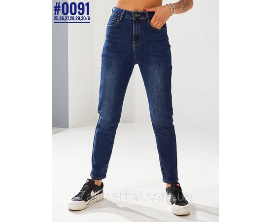 Джинси мом mom fit розмірний ряд 25,26,27,28,29,30 "PARTNERS" недорого від прямого постачальника, зображення 3