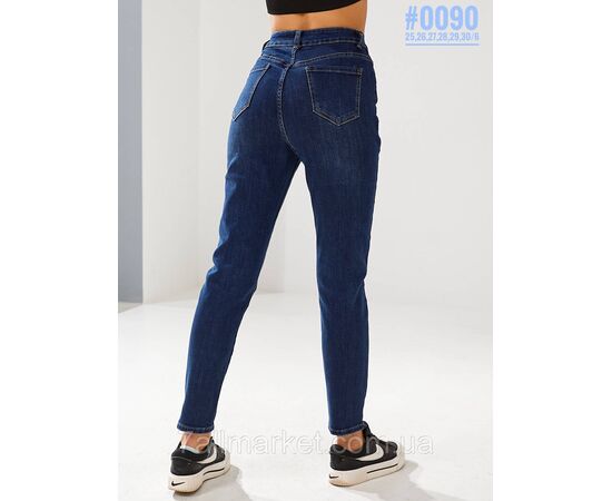 Джинси мом mom fit розмірний ряд 25,26,27,28,29,30 "PARTNERS" недорого від прямого постачальника, зображення 3