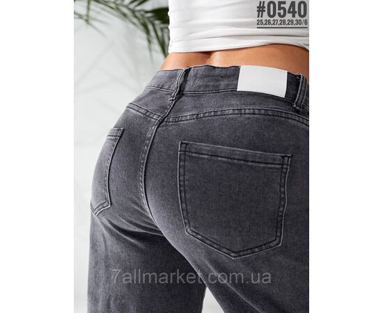 Фотография Женские джинсы палаццо WIDE-LEG размерный ряд 25,26,27,28,29,30 "PARTNERS" недорого от прямого поставщика, изображение 4