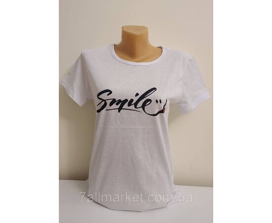 Футболка жіноча молодіжна SMILE р-р S-XL (2кв) "MODY" недорого від прямого постачальника, зображення 2