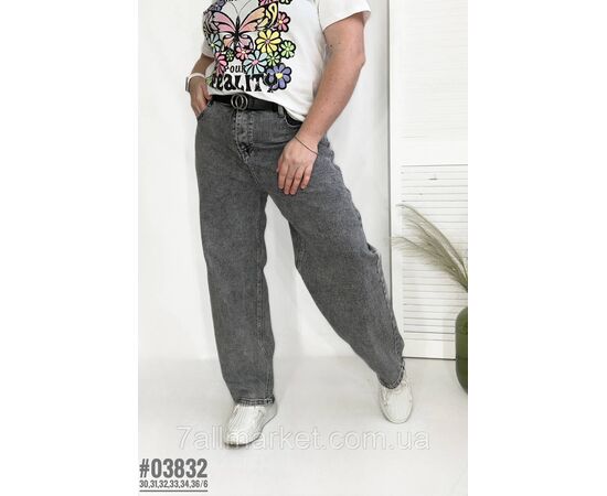 Фотография Женские Baggy Jeans размерный ряд 30,31,32,33,34,36 "PARTNERS" недорого от прямого поставщика, изображение 2