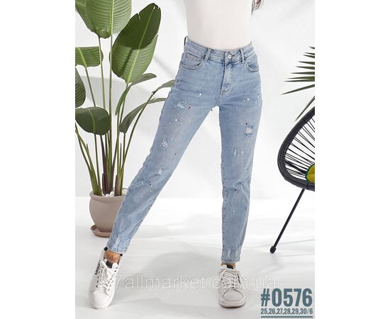 Фотография Женские MOM jeans размерный ряд 25,26,27,28,29,30 "PARTNERS" недорого от прямого поставщика, изображение 2
