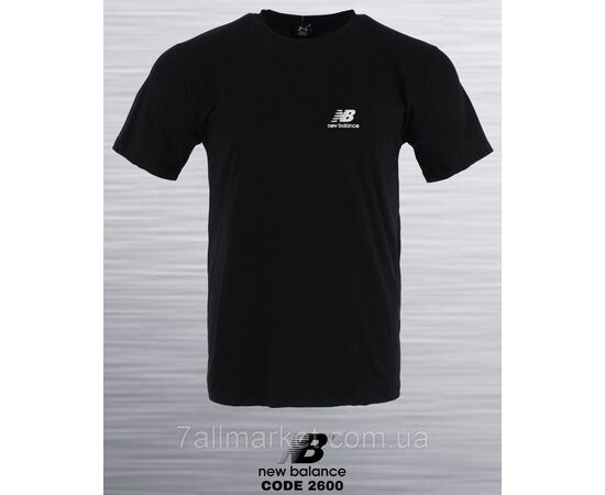 Фотография Футболка мужская молодежная New Balance р-ры S-2XL (5цв) "REMAIN" недорого оптом от прямого поставщика, изображение 5