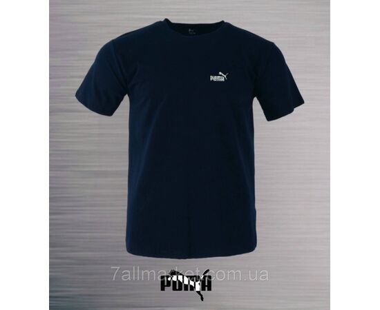 Фотография Футболка мужская молодежная Пума батал р-ры 2XL-6XL (6цв) "REMAIN" недорого оптом от прямого поставщика, изображение 2