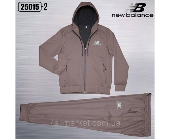 Фотография Спортивный мужской костюм трикотажный New Balance размеры  M-3XL (4цв)  "REMAIN" купить недорого от прямого поставщика, изображение 3