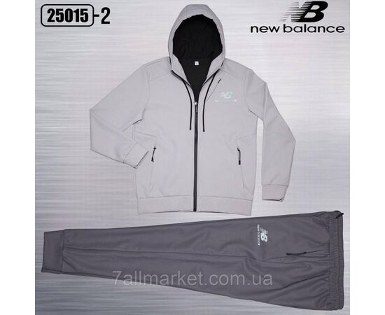 Фотография Спортивный мужской костюм трикотажный New Balance размеры  M-3XL (4цв)  "REMAIN" купить недорого от прямого поставщика, изображение 4